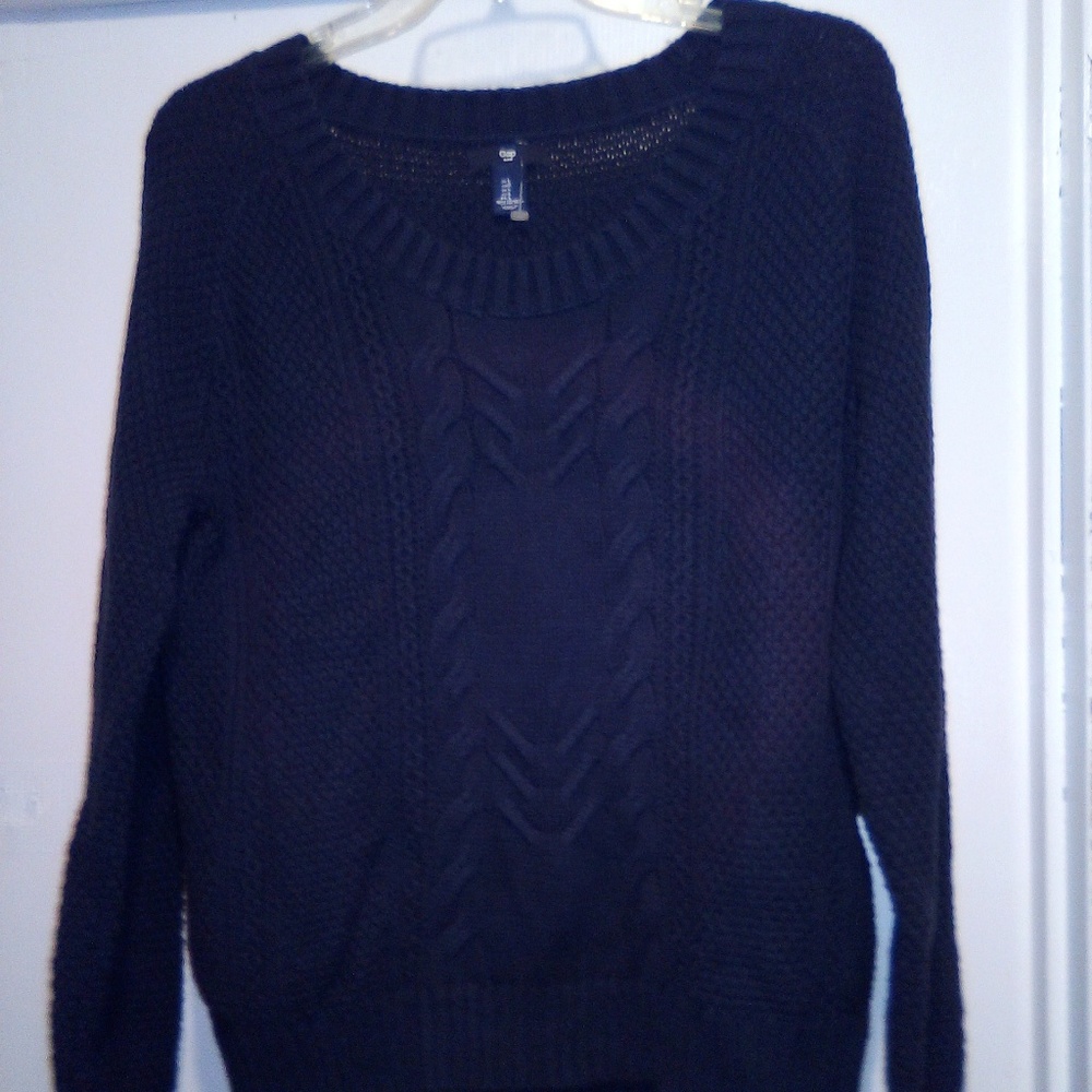 Blue Ladies Sweater